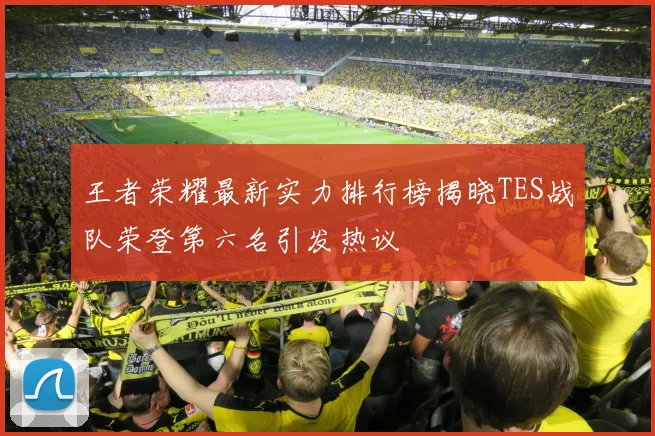 王者荣耀最新实力排行榜揭晓TES战队荣登第六名引发热议